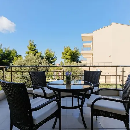 Appartamento Deluva Villa, 3bdrms, Akti Elias, Private Garden Nikiti (Sithonia)