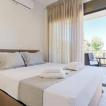 Appartamento Deluva Villa, 3bdrms, Akti Elias, Private Garden Nikiti (Sithonia)